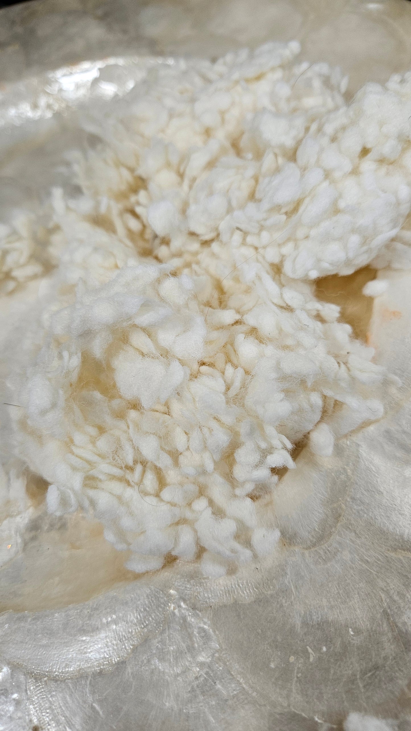 Natural White Cotton Nepps - 1 oz