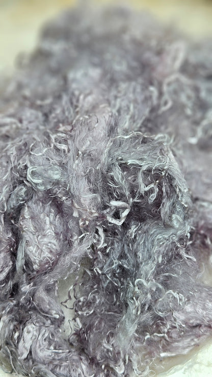 Titanium - Eucalyptus Crimp Silky Effects Fiber - 1 oz