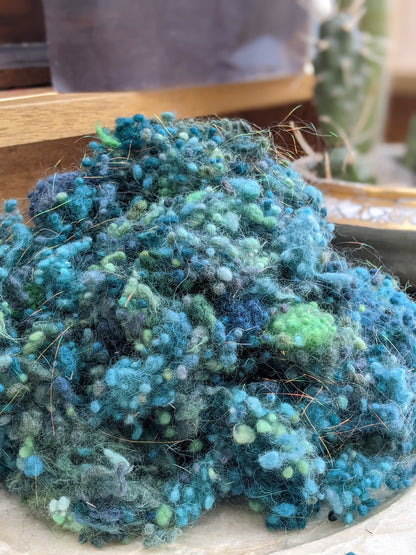 CONCERTO - Wool Nepps and Sparkle Blend - 2 ounces