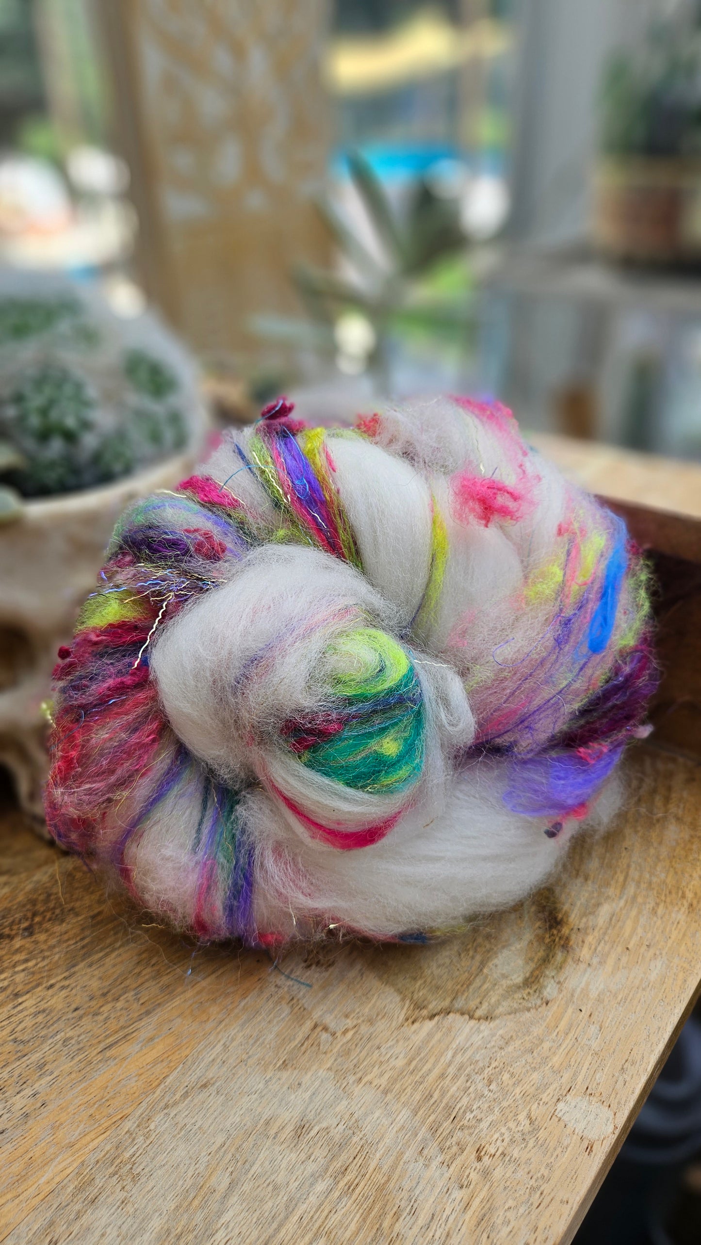 MUCH ADO ABOUT NOTHING - Neauveau Fiber Art Cloud Alpaca Cotton Faux Silk Luxe Blend - 4 oz