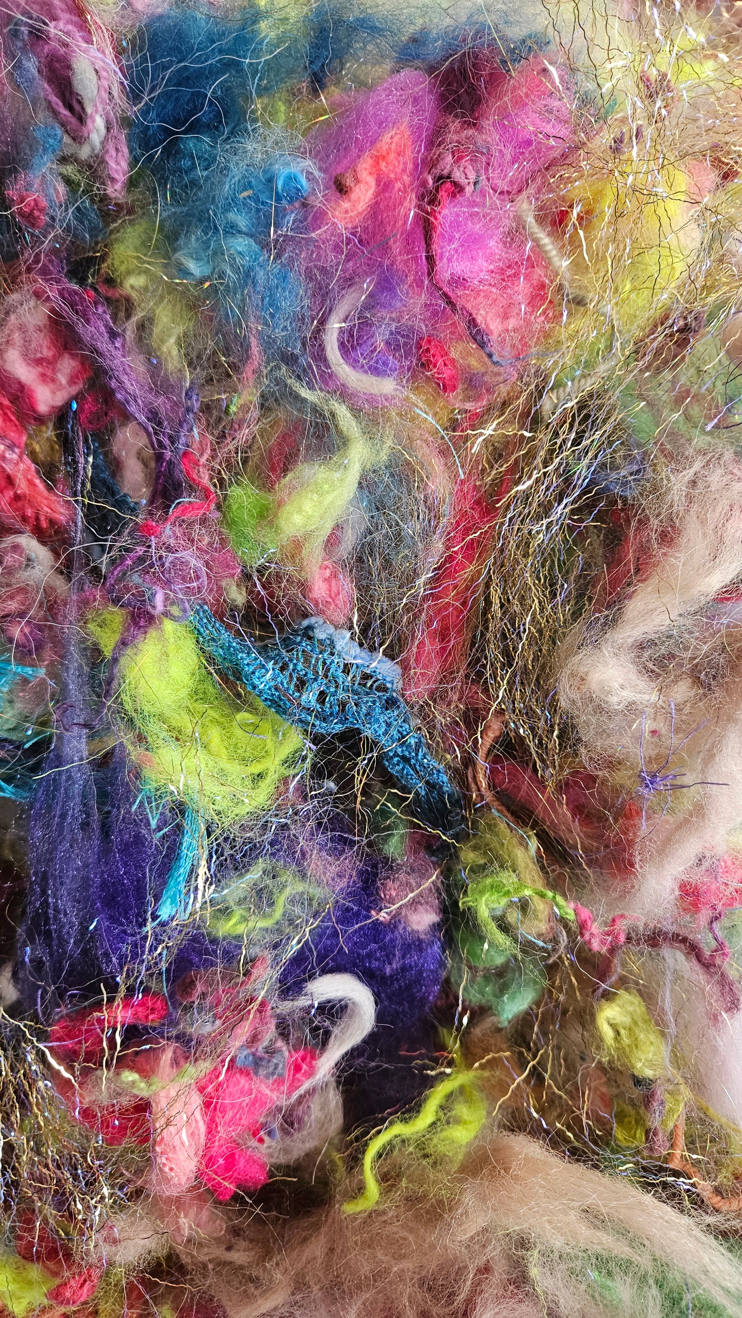 MUCH ADO ABOUT NOTHING - Neauveau Fiber Art Cloud Alpaca Cotton Faux Silk Luxe Blend - 4 oz