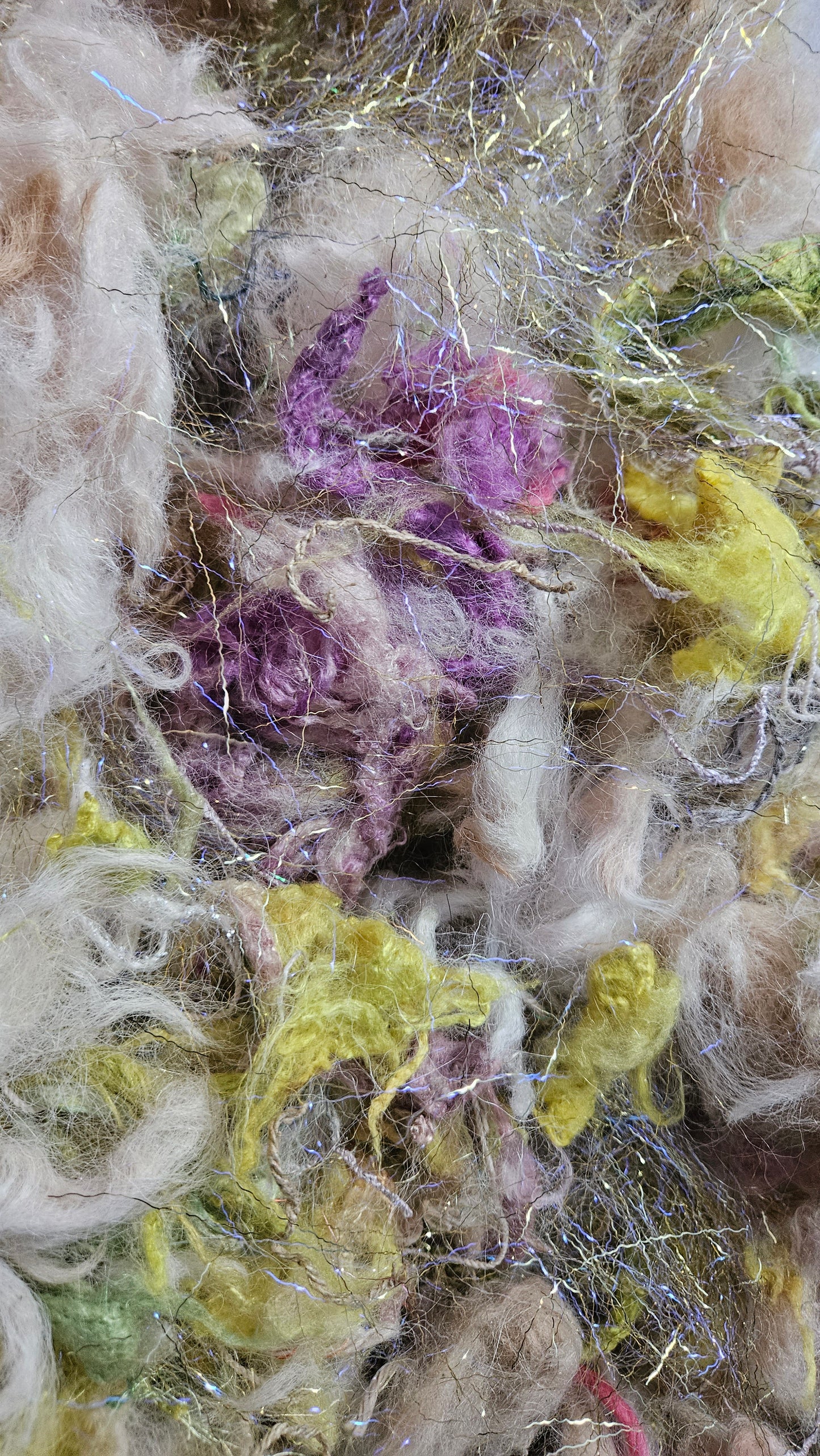 OPHELIA - Neauveau Fiber Art Cloud Alpaca Cotton Faux Silk Luxe Blend - 4 oz