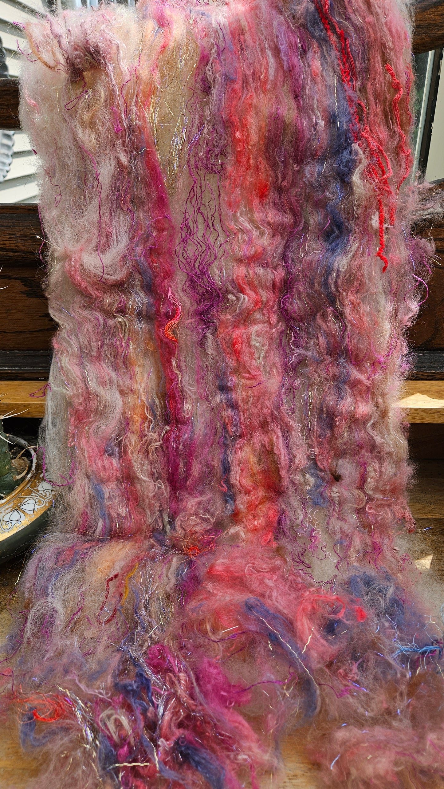 MIDSUMMER NIGHTS DREAM - Neauveau Fiber Art Cloud Alpaca Cotton Faux Silk Luxe Blend - 4 oz