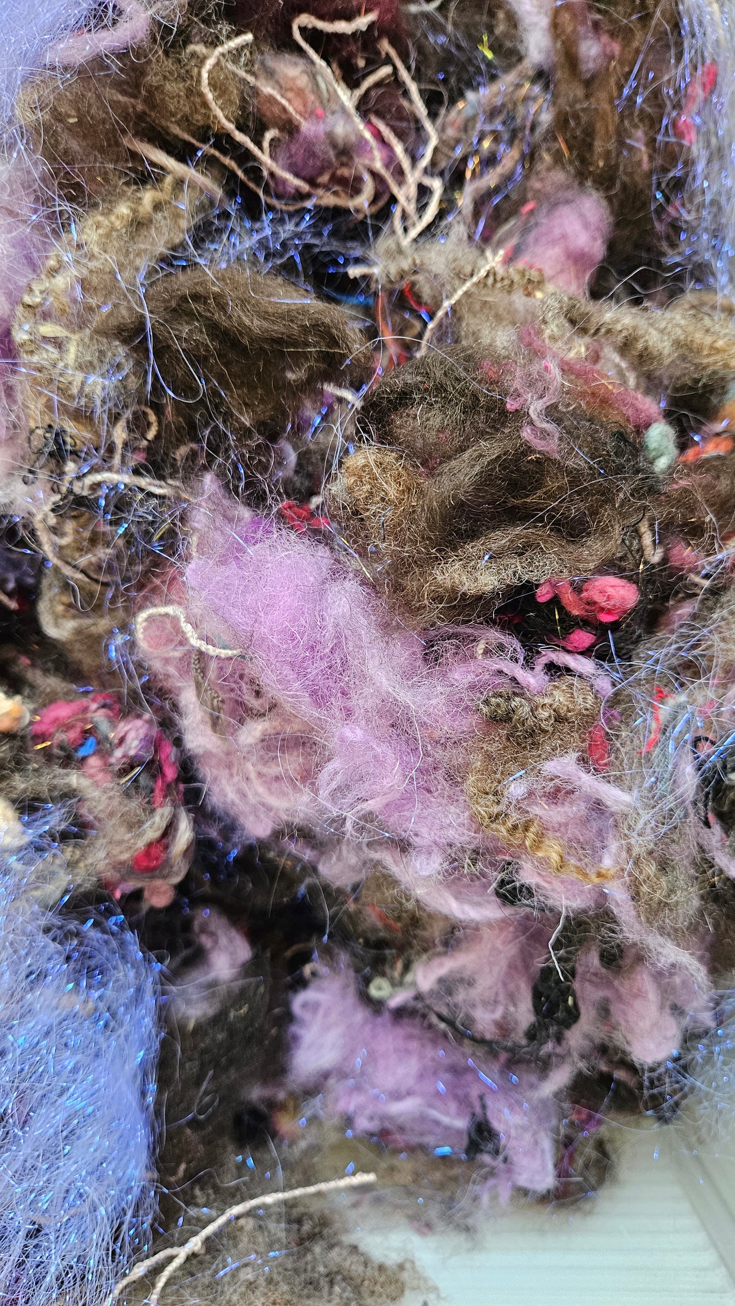 TWELFTH NIGHT - Neauveau Fiber Art Cloud Alpaca Cotton Faux Silk Luxe Blend - 4 oz