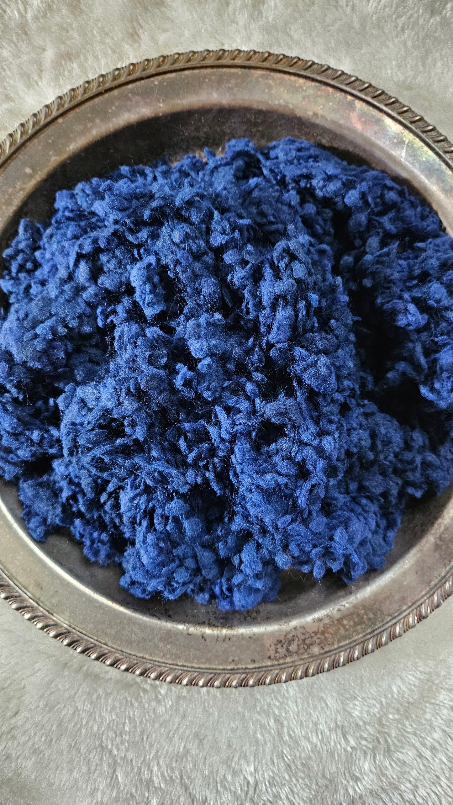 CORNFLOWER - Dyed Cotton Nepps - 1 oz