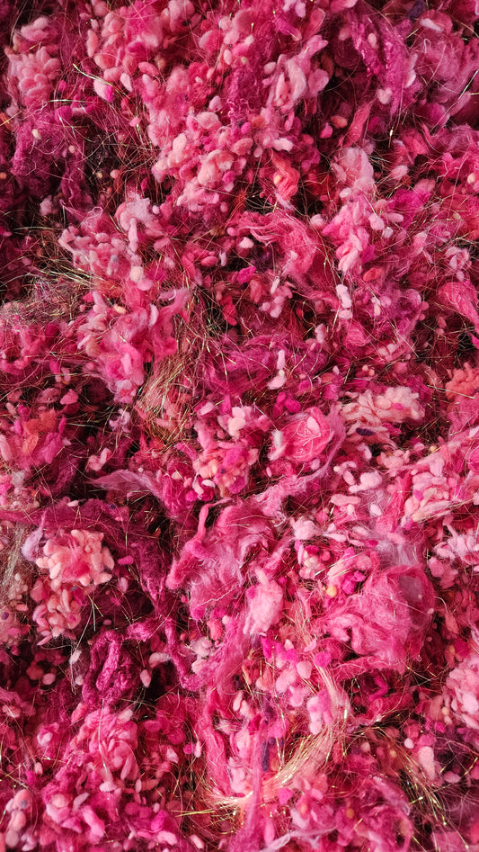 SHILOH ROSES - Dyed Cotton Nepps Rayon Sparkle Blend  - 2 oz