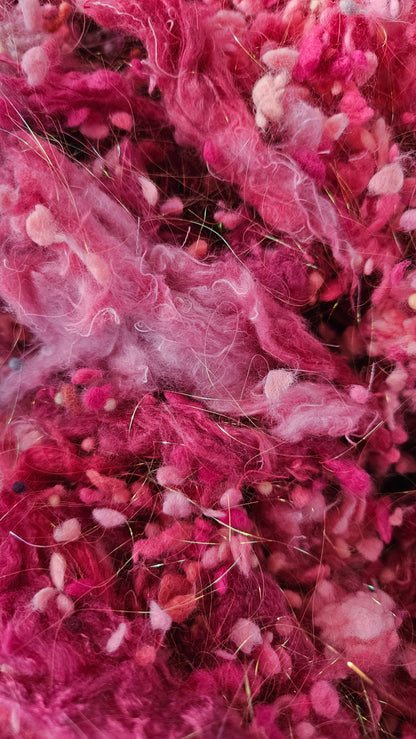 SHILOH ROSES - Dyed Cotton Nepps Rayon Sparkle Blend  - 2 oz