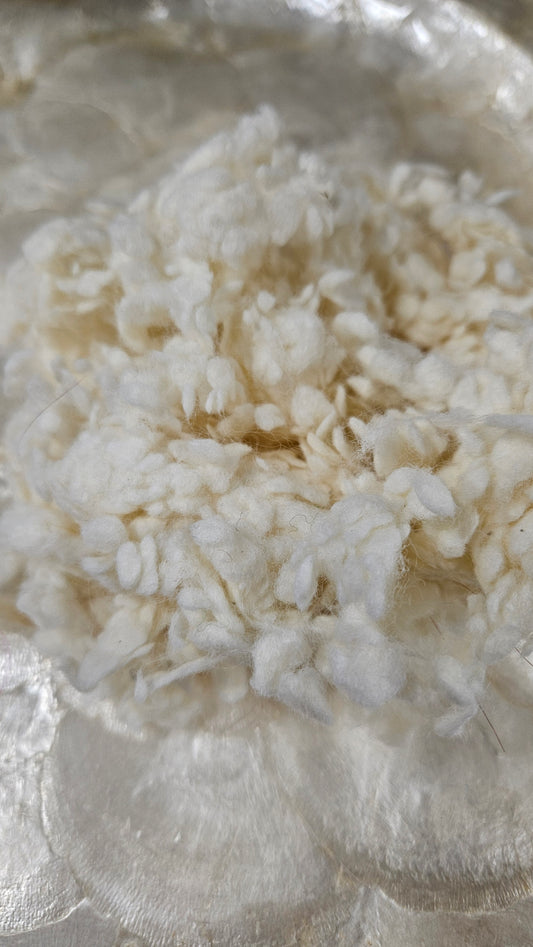 Natural White Cotton Nepps - 1 oz