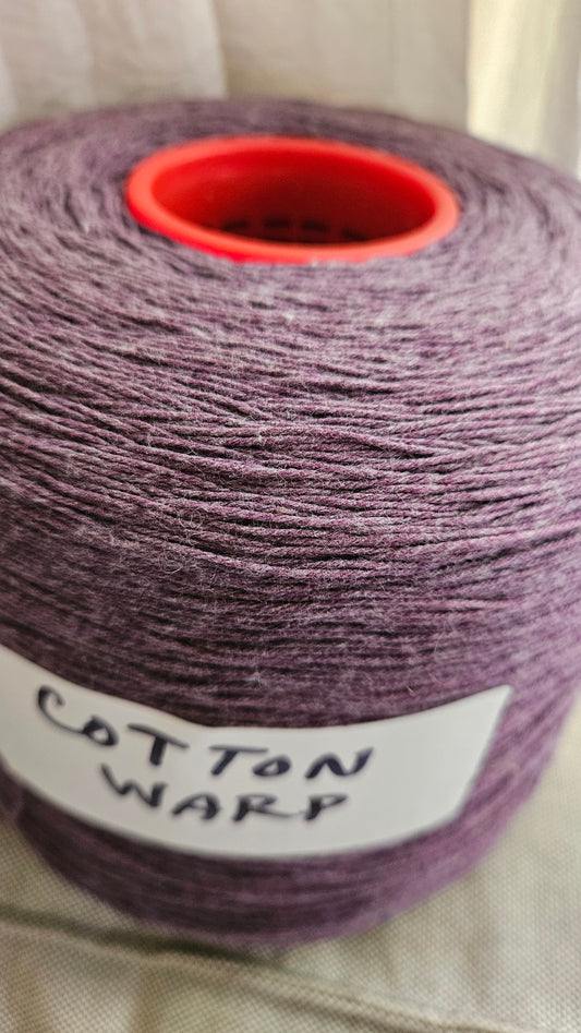 Purple Cotton Thread Cone - 2.75 pounds